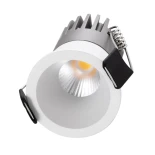 kelvo® DOT KLV-101-0304 Χωνευτό Φωτιστικό Downlight Σποτ LED 5W 650lm 38° AC 220-240V IP20 Φυσικό Λευκό 4500K - Bridgelux COB Chip & TÜV SÜD Driver - Λευκό Ματ - Μ4 x Π4 x Υ5.9cm / Q3.5cm - 5 Χρόνια Εγγύηση