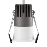 kelvo® DOT KLV-101-0304 Χωνευτό Φωτιστικό Downlight Σποτ LED 5W 650lm 38° AC 220-240V IP20 Φυσικό Λευκό 4500K - Bridgelux COB Chip & TÜV SÜD Driver - Λευκό Ματ - Μ4 x Π4 x Υ5.9cm / Q3.5cm - 5 Χρόνια Εγγύηση