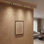 kelvo® LEO KLV-101-0311 Χωνευτό Κινούμενο Φωτιστικό Downlight Σποτ με Honeycomb Anti-Glare Reflector LED 10W 1250lm 38° AC 220-240V IP20 Θερμό Λευκό 2700K - Bridgelux COB Chip & TÜV SÜD Driver - Μαύρο Ματ - Μ8.5 x Π8.5 x Υ6.6cm / Q7.5cm - 5 Χρόνια Εγγύηση