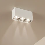 kelvo® LUMINAR KLV-101-0330 Φωτιστικό Downlight Σποτ LED 12W 1680lm 36° AC 220-240V IP20 Φυσικό Λευκό 4500K - Osram SMD Chip & TÜV SÜD Driver - Λευκό Ματ - Μ11.8 x Π4.2 x Υ6.6cm - 5 Χρόνια Εγγύηση