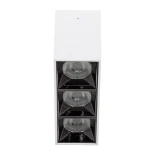 kelvo® LUMINAR KLV-101-0330 Φωτιστικό Downlight Σποτ LED 12W 1680lm 36° AC 220-240V IP20 Φυσικό Λευκό 4500K - Osram SMD Chip & TÜV SÜD Driver - Λευκό Ματ - Μ11.8 x Π4.2 x Υ6.6cm - 5 Χρόνια Εγγύηση