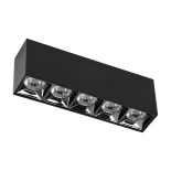 kelvo® LUMINAR KLV-101-0333 Φωτιστικό Downlight Σποτ LED 20W 2800lm 36° AC 220-240V IP20 Φυσικό Λευκό 4500K - Osram SMD Chip & TÜV SÜD Driver - Μαύρο Ματ - Μ19.5 x Π4.2 x Υ6.6cm - 5 Χρόνια Εγγύηση