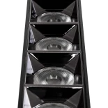 kelvo® LUMINAR KLV-101-0333 Φωτιστικό Downlight Σποτ LED 20W 2800lm 36° AC 220-240V IP20 Φυσικό Λευκό 4500K - Osram SMD Chip & TÜV SÜD Driver - Μαύρο Ματ - Μ19.5 x Π4.2 x Υ6.6cm - 5 Χρόνια Εγγύηση