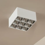 kelvo® LUMINAR KLV-101-0342 Φωτιστικό Downlight Σποτ LED 30W 4200lm 36° AC 220-240V IP20 Φυσικό Λευκό 4500K - Osram SMD Chip & TÜV SÜD Driver - Λευκό Ματ - Μ12 x Π12 x Υ6.6cm - 5 Χρόνια Εγγύηση