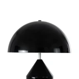 kelvo® URANUS KLV-101-0371 Επιτραπέζιο Φωτιστικό Πορτατίφ για 2 Λάμπες με Ντουί E27 AC 220-240V IP20 - Μαύρο Ματ - Μ35 x Π35 x Υ54cm