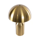 kelvo® URANUS KLV-101-0372 Επιτραπέζιο Φωτιστικό Πορτατίφ για 2 Λάμπες με Ντουί E27 AC 220-240V IP20 - Χρυσό Πλατίνα - Μ35 x Π35 x Υ54cm