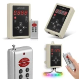 Ασύρματος LED Digital RGB Controller με Χειριστήριο RF για LED Digital RGB Προϊόντα 5v - 12v - 24v 1024 IC - 2048 IC GloboStar 04036
