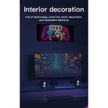 GLOBOSTAR® MATRIX GLB-106-0006 Κυλιόμενη Ψηφιακή Επιγραφή / Κορνίζα 27x12cm P4 48x24 Pixel LED 10W AC 220-240V Αδιάβροχο IP65 Πολύχρωμο RGB - Bluetooth Control μέσω iPIXEL APP - Μ27 x Π0.2 x Υ12cm - 2 Χρόνια Εγγύηση