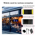 GLOBOSTAR® MATRIX GLB-106-0001 Εύκαμπτη Κυλιόμενη Ψηφιακή Επιγραφή 17.3x7cm P4 32x16 Pixel LED 10W DC 5V 2A με USB 2.0 Αδιάβροχο IP65 Πολύχρωμο RGB - Bluetooth Control μέσω iPIXEL APP - Μ17.3 x Π0.2 x Υ7cm - 2 Χρόνια Εγγύηση