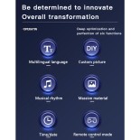 GLOBOSTAR® MATRIX GLB-106-0005 Εύκαμπτη Κυλιόμενη Ψηφιακή Επιγραφή 176.2x19.2cm P9 192x16 Pixel LED 10W DC 5V 2A με USB 2.0 Αδιάβροχο IP65 Πολύχρωμο RGB - Bluetooth Control μέσω iPIXEL APP - Μ176.2 x Π0.2 x Υ19.2cm - 2 Χρόνια Εγγύηση