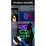 GLOBOSTAR® MATRIX GLB-106-0002 Εύκαμπτη Κυλιόμενη Ψηφιακή Επιγραφή 37.4x9.2cm P5 64x16 Pixel LED 10W DC 5V 2A με USB 2.0 Αδιάβροχο IP65 Πολύχρωμο RGB - Bluetooth Control μέσω iPIXEL APP - Μ37.4 x Π0.2 x Υ9.2cm - 2 Χρόνια Εγγύηση