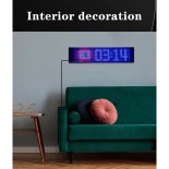 GLOBOSTAR® MATRIX GLB-106-0002 Εύκαμπτη Κυλιόμενη Ψηφιακή Επιγραφή 37.4x9.2cm P5 64x16 Pixel LED 10W DC 5V 2A με USB 2.0 Αδιάβροχο IP65 Πολύχρωμο RGB - Bluetooth Control μέσω iPIXEL APP - Μ37.4 x Π0.2 x Υ9.2cm - 2 Χρόνια Εγγύηση