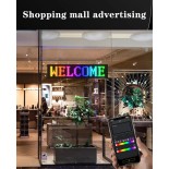 GLOBOSTAR® MATRIX GLB-106-0002 Εύκαμπτη Κυλιόμενη Ψηφιακή Επιγραφή 37.4x9.2cm P5 64x16 Pixel LED 10W DC 5V 2A με USB 2.0 Αδιάβροχο IP65 Πολύχρωμο RGB - Bluetooth Control μέσω iPIXEL APP - Μ37.4 x Π0.2 x Υ9.2cm - 2 Χρόνια Εγγύηση