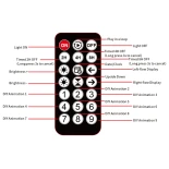 GLOBOSTAR® MATRIX GLB-106-0009 Εύκαμπτη Κυλιόμενη Ψηφιακή Επιγραφή 48x20cm P4.5 96x32 Pixel LED 10W AC 220-240V Αδιάβροχο IP65 Πολύχρωμο RGB - Bluetooth Control μέσω iPIXEL APP - Μ48 x Π0.2 x Υ20cm - 2 Χρόνια Εγγύηση