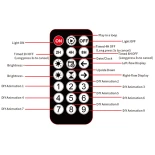 GLOBOSTAR® MATRIX GLB-106-0011 Εύκαμπτη Κυλιόμενη Ψηφιακή Επιγραφή 93x20cm P4.5 192x32 Pixel LED 20W AC 220-240V Αδιάβροχο IP65 Πολύχρωμο RGB - Bluetooth Control μέσω iPIXEL APP - Μ93 x Π0.2 x Υ20cm - 2 Χρόνια Εγγύηση