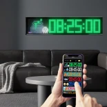 GLOBOSTAR® MATRIX GLB-106-0011 Εύκαμπτη Κυλιόμενη Ψηφιακή Επιγραφή 93x20cm P4.5 192x32 Pixel LED 20W AC 220-240V Αδιάβροχο IP65 Πολύχρωμο RGB - Bluetooth Control μέσω iPIXEL APP - Μ93 x Π0.2 x Υ20cm - 2 Χρόνια Εγγύηση