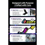 GLOBOSTAR® MATRIX GLB-106-0012 Εύκαμπτη Κυλιόμενη Ψηφιακή Επιγραφή 145x28cm P7 192x32 Pixel LED 20W AC 220-240V Αδιάβροχο IP65 Πολύχρωμο RGB - Bluetooth Control μέσω iPIXEL APP - Μ145 x Π0.2 x Υ28cm - 2 Χρόνια Εγγύηση