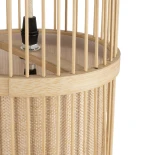 GLOBOSTAR® TULUM 01972 Boho Φωτιστικό Τοίχου - Απλίκα με Ντουί 1 x E27 AC 220-240V IP20 - Μπεζ - Μ42 x Π30 x Υ50cm