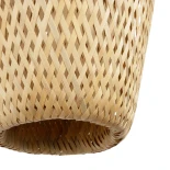 GLOBOSTAR® SELVA 01977 Boho Φωτιστικό Τοίχου - Απλίκα με Ντουί 1 x E27 AC 220-240V IP20 - Μπεζ - Μ24 x Π32 x Υ56cm