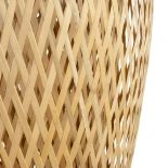GLOBOSTAR® SELVA 01977 Boho Φωτιστικό Τοίχου - Απλίκα με Ντουί 1 x E27 AC 220-240V IP20 - Μπεζ - Μ24 x Π32 x Υ56cm