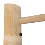 GLOBOSTAR® NOMAD 01978 Boho Φωτιστικό Τοίχου - Απλίκα με Ντουί 1 x E27 AC 220-240V IP20 - Μπεζ - Μ16 x Π26.5 x Υ47cm