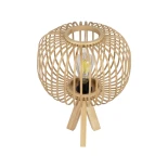 GLOBOSTAR® CHORD 01990 Boho Επιτραπέζιο Φωτιστικό Πορτατίφ με Ντουί 1 x E27 AC 220-240V IP20 - Μπεζ - Μ31 x Π31 x Υ43cm