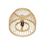 GLOBOSTAR® NOMAD 01998 Boho Επιτραπέζιο Φωτιστικό Πορτατίφ με Ντουί 1 x E27 AC 220-240V IP20 - Μπεζ - Μ30 x Π30 x Υ30cm