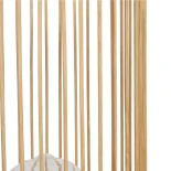 GLOBOSTAR® NOMAD 01999 Boho Επιτραπέζιο Φωτιστικό Πορτατίφ με Ντουί 1 x E27 AC 220-240V IP20 - Μπεζ - Μ16 x Π16 x Υ33cm