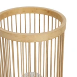 GLOBOSTAR® NOMAD 01999 Boho Επιτραπέζιο Φωτιστικό Πορτατίφ με Ντουί 1 x E27 AC 220-240V IP20 - Μπεζ - Μ16 x Π16 x Υ33cm