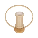 GLOBOSTAR® TULUMKO 02007 Boho Επιτραπέζιο Φωτιστικό Πορτατίφ με Ντουί 1 x E27 AC 220-240V IP20 - Μπεζ - Μ30 x Π30 x Υ40cm