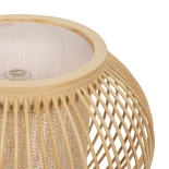 GLOBOSTAR® TULUMKO 02009 Boho Επιτραπέζιο Φωτιστικό Πορτατίφ με Ντουί 1 x E27 AC 220-240V IP20 - Μπεζ - Μ30 x Π12 x Υ32cm