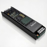 kelvo® ILUMA KLV-107-0017 Slim Τροφοδοτικό/Μετασχηματιστής Class I PELV 400W 16.6A AC 220-240V σε DC 24V IP20 - Γκρι Ανθρακί Ματ - Μ22.3 x Π5.9 x Υ2.8cm - 5 Χρόνια Εγγύηση