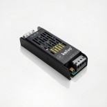 kelvo® ILUMA KLV-107-0006 Slim Τροφοδοτικό/Μετασχηματιστής Class I PELV 60W 5A AC 220-240V σε DC 12V IP20 - Γκρι Ανθρακί Ματ - Μ13.3 x Π4.8 x Υ2.8cm - 5 Χρόνια Εγγύηση