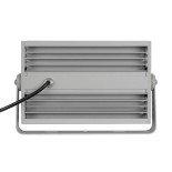 GLOBOSTAR® FLOODKENA 90765 Προβολέας Σποτ Wall Washer LED 40W 3400lm 120° AC 220-240V Αδιάβροχο IP67 Πολύχρωμο RGBW - Bridgelux SMD Chip - Γκρι Ανθρακί - Μ31 x Π10 x Υ17cm - 3 Χρόνια Εγγύηση
