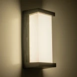 GLOBOSTAR® LOFT 60758 Μοντέρνο Φωτιστικό Τοίχου - Απλίκα LED 18W 1890lm 120° AC 220-240V Αδιάβροχο IP65 Φυσικό Λευκό 4500K - Bridgelux SMD Chip - Μαύρο Ματ - Μ24.5 x Π11 x Υ9.5cm - 3 Χρόνια Εγγύηση