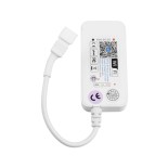 GLOBOSTAR® SP611E 73451 RF & WiFi 2.4G Ψηφιακός Pixel Addressable Controller DC 5-12-24V IP20 - RF & WiFi 2.4G & Bluetooth - SPI/TTL Protocol 2048 IC - Μ6.5 x Π3.3 x Υ1.5cm - 2 Χρόνια Εγγύηση