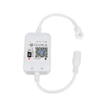 GLOBOSTAR® ZENGGE-WFMNA 73450 RF & WiFi 2.4G Ψηφιακός Pixel Addressable Controller DC 5-12-24V IP20 - WiFi 2.4G & Bluetooth - SPI/TTL Protocol 2048 IC - Μ10.5 x Π4.5 x Υ1.5cm - 2 Χρόνια Εγγύηση
