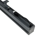 GLOBOSTAR® WASHERMARGO 90152 Μπάρα Φωτισμού Wall Washer LED 24W 2760lm 30° DC 24V Αδιάβροχο IP65 Φυσικό Λευκό 4500K Dimmable - Bridgelux SMD Chip - Γκρι Ανθρακί Ματ - Μ100 x Π4 x Υ5cm - 3 Χρόνια Εγγύηση