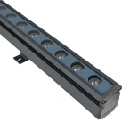 GLOBOSTAR® WASHERMARGO 90152 Μπάρα Φωτισμού Wall Washer LED 24W 2760lm 30° DC 24V Αδιάβροχο IP65 Φυσικό Λευκό 4500K Dimmable - Bridgelux SMD Chip - Γκρι Ανθρακί Ματ - Μ100 x Π4 x Υ5cm - 3 Χρόνια Εγγύηση