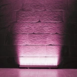 GLOBOSTAR® WASHERMARGO 90155 Μπάρα Φωτισμού Wall Washer LED 24W 2040lm 30° DC 24V Αδιάβροχο IP66 Ροζ Dimmable - Bridgelux SMD Chip - Γκρι Ανθρακί - Μ100 x Π4 x Υ5cm - 3 Χρόνια Εγγύηση