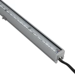 GLOBOSTAR® DIGIBAR 90210 Ψηφιακή Pixel Addressable Facade Μπάρα LED 12W 600lm 45° DC 24V Αδιάβροχο IP65 8 x Pixel Πολύχρωμο RGB Dimmable DMX512 SPI/TTL Protocol IC UCS512C0 - Bridgelux SMD Chip - Γκρι Ανθρακί - Μ100 x Π3.2 x Υ3cm - 3 Χρόνια Εγγύηση