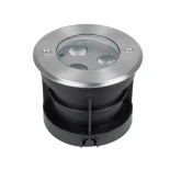GLOBOSTAR® UNDERWATERHUNI 90415 Υποβρύχιο Χωνευτό Σποτ για Σιντριβάνια/Πισίνες LED 3W 300lm 30° DC 24V Αδιάβροχο IP68 Ψυχρό Λευκό 6000K Dimmable - Bridgelux SMD Chip - Ανοξείδωτο Ατσάλι SS304 - Μ10 x Π10 x Υ7.5cm / Q9.5cm - 3 Χρόνια Εγγύηση