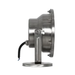 GLOBOSTAR® UNDERWATER-DENIS 90429 Υποβρύχιος Προβολέας Σποτ για Σιντριβάνια/Πισίνες LED 12W 1080lm 30° DC 24V Αδιάβροχο IP68 Θερμό Λευκό 2700K Dimmable - Ανοξείδωτο Ατσάλι 304 - Μ14.5 x Π7 x Υ17cm - 3 Χρόνια Εγγύηση
