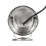 GLOBOSTAR® UNDERWATER-DENIS 90429 Υποβρύχιος Προβολέας Σποτ για Σιντριβάνια/Πισίνες LED 12W 1080lm 30° DC 24V Αδιάβροχο IP68 Θερμό Λευκό 2700K Dimmable - Ανοξείδωτο Ατσάλι 304 - Μ14.5 x Π7 x Υ17cm - 3 Χρόνια Εγγύηση