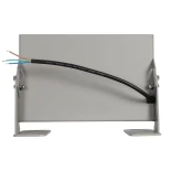 GLOBOSTAR® FLOODHENO 999-0263 Προβολέας Σποτ Wall Washer LED 24W 2040lm 30° AC 220-240V Αδιάβροχο IP67 Ultra Θερμό Λευκό 2200K - Bridgelux SMD Chip - Γκρι - Μ24 x Π11 x 16.5cm - 3 Χρόνια Εγγύηση