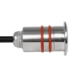 GLOBOSTAR® UNDERWATERDANI 90413 Υποβρύχιο Χωνευτό Σποτ για Σιντριβάνια/Πισίνες LED 1W 80lm 5° DC 24V Αδιάβροχο IP68 Μπλε Dimmable - Bridgelux SMD Chip - Ανοξείδωτο Ατσάλι SS304 - Μ3 x Π3 x Υ5cm / Q2.5cm - 3 Χρόνια Εγγύηση