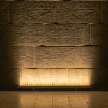 GLOBOSTAR® WASHERPANDA 999-0272 Μπάρα Φωτισμού Wall Washer LED 36W 3960lm 15° DC 24V Αδιάβροχο IP67 Θερμό Λευκό 2700K Dimmable - Bridgelux SMD Chip - Γκρι Ανθρακί - Μ100 x Π4 x Υ3cm - 3 Χρόνια Εγγύηση