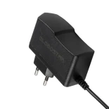 GLOBOSTAR® VOLTIX GLB-107-0001 Τροφοδοτικό/Μετασχηματιστής Class II SELV 12W 1A AC 220-240V σε DC 12V IP20 - Μαύρο Ματ - Μ7.3 x Π4 x Υ2.8cm - 3 Χρόνια Εγγύηση