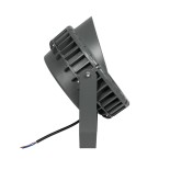 GLOBOSTAR® TREEVINA 90359 Φωτιστικό Σποτ με Αντιθαμβωτική Γρίλια για Φυτά - Δέντρα με Βάση Κήπου / Καρφωτό LED 24W 2040lm 10° DC 24V Αδιάβροχο IP65 Ultra Θερμό Λευκό 2200K Dimmable - Bridgelux SMD Chip - Γκρι Ανθρακί - Μ21.5 x Π18.3 x Υ14cm - 3 Χρόνια Εγγ