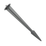 GLOBOSTAR® TREEVINA 90359 Φωτιστικό Σποτ με Αντιθαμβωτική Γρίλια για Φυτά - Δέντρα με Βάση Κήπου / Καρφωτό LED 24W 2040lm 10° DC 24V Αδιάβροχο IP65 Ultra Θερμό Λευκό 2200K Dimmable - Bridgelux SMD Chip - Γκρι Ανθρακί - Μ21.5 x Π18.3 x Υ14cm - 3 Χρόνια Εγγ